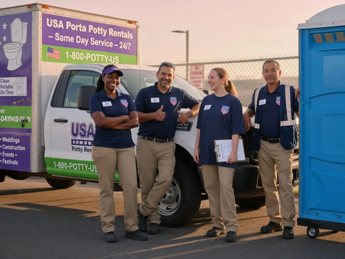 Porta Potty Rental company in Grass Valley, OR
